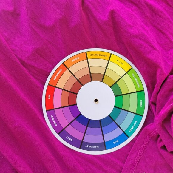 Rafaella Womens Top Extra Large XL 3/4 Sleeve Chain Neck Purple Comfy PUR4E - Picture 7 of 9